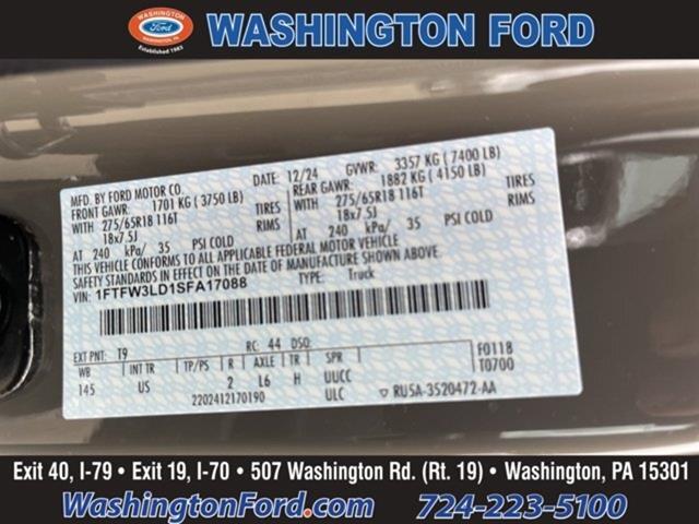 new 2025 Ford F-150 car, priced at $55,359