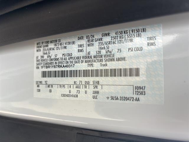 used 2024 Ford Transit-250 car, priced at $36,500