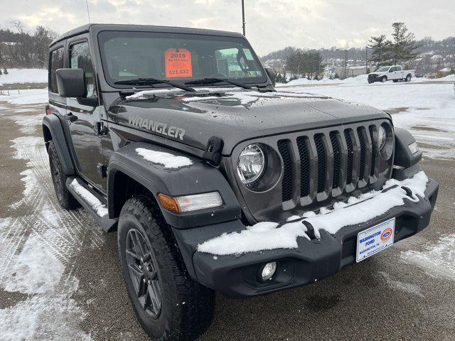 used 2019 Jeep Wrangler car, priced at $21,632