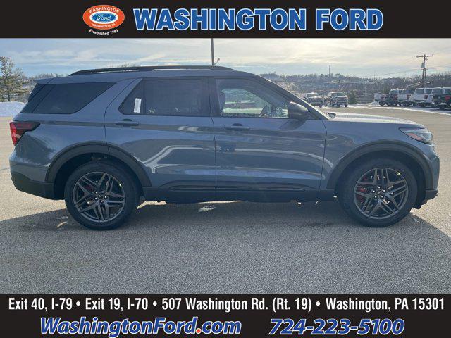 new 2025 Ford Explorer car, priced at $57,050