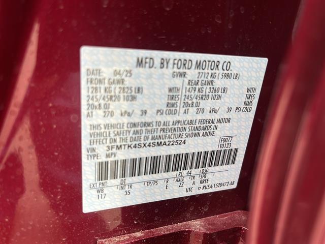 new 2025 Ford Mustang Mach-E car, priced at $59,385