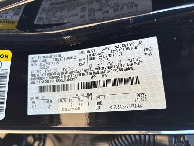 new 2025 Ford Bronco car, priced at $46,175