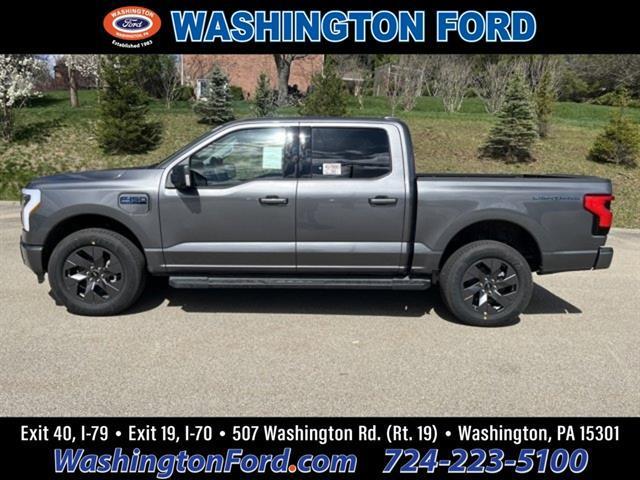 new 2025 Ford F-150 Lightning car, priced at $74,450