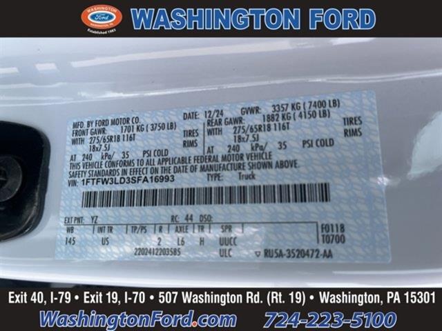 new 2025 Ford F-150 car, priced at $55,359