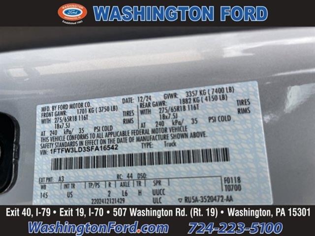 new 2025 Ford F-150 car, priced at $55,359