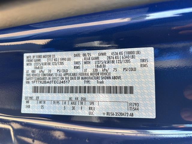 new 2026 Ford F-250 car, priced at $60,495