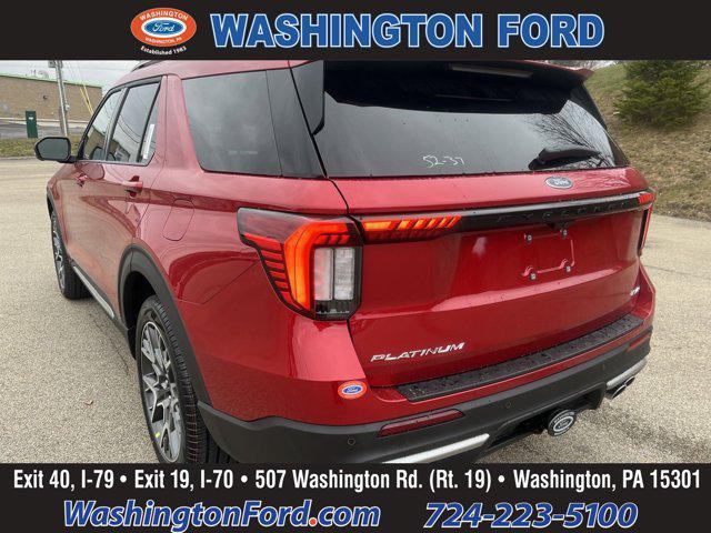 new 2025 Ford Explorer car, priced at $59,455