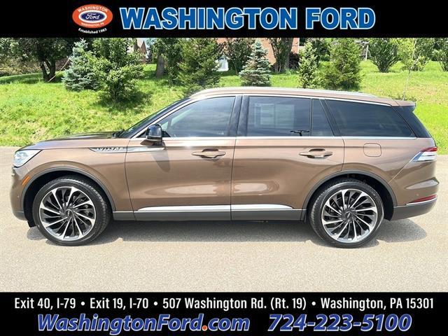 used 2022 Lincoln Aviator car, priced at $37,750