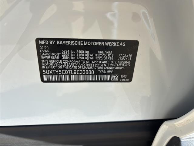 used 2020 BMW X3 car, priced at $29,000