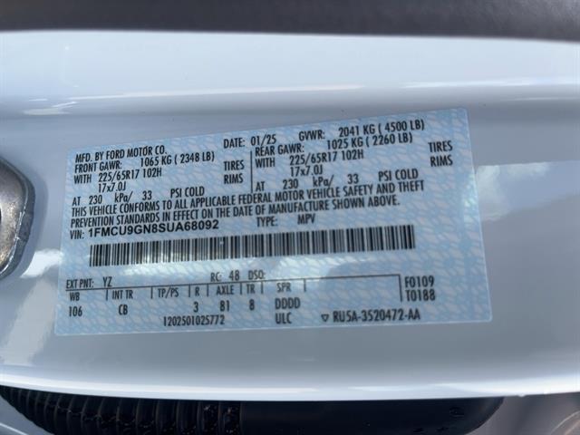 new 2025 Ford Escape car, priced at $30,832
