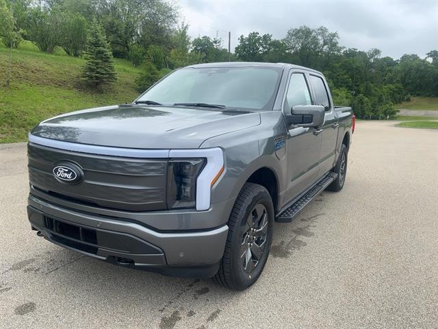 new 2025 Ford F-150 Lightning car, priced at $80,590