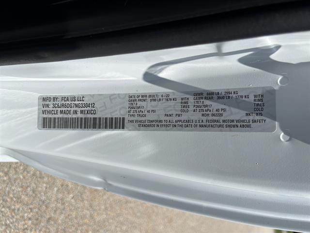 used 2022 Ram 1500 car, priced at $23,500