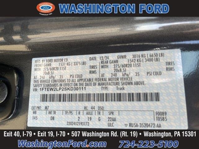 new 2025 Ford F-150 car, priced at $47,874