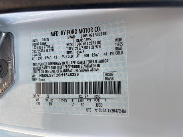 used 2022 Ford Transit Connect car, priced at $27,500