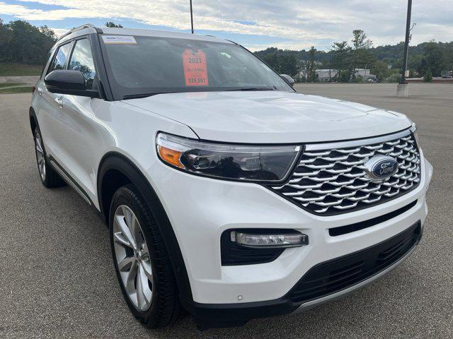 used 2021 Ford Explorer car, priced at $39,597