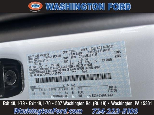 new 2025 Ford F-150 car, priced at $55,359