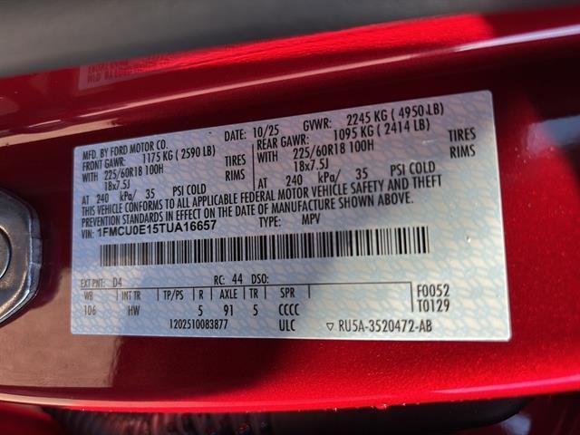 new 2026 Ford Escape PHEV car, priced at $38,985