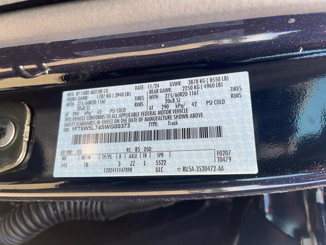 new 2025 Ford F-150 Lightning car, priced at $73,842