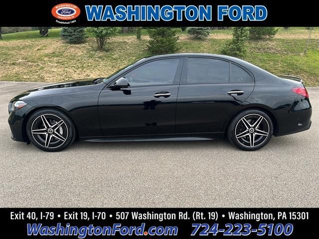 used 2022 Mercedes-Benz C-Class car, priced at $29,750