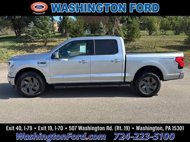 new 2025 Ford F-150 Lightning car, priced at $79,965