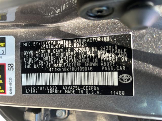 used 2024 Toyota Camry car, priced at $32,950