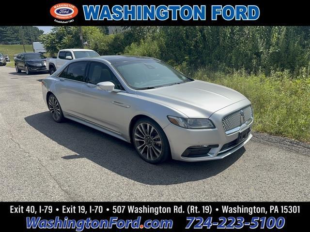 used 2017 Lincoln Continental car, priced at $21,488