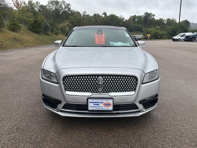 used 2017 Lincoln Continental car, priced at $17,750
