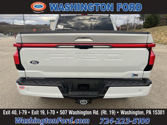 new 2024 Ford F-150 Lightning car, priced at $74,590