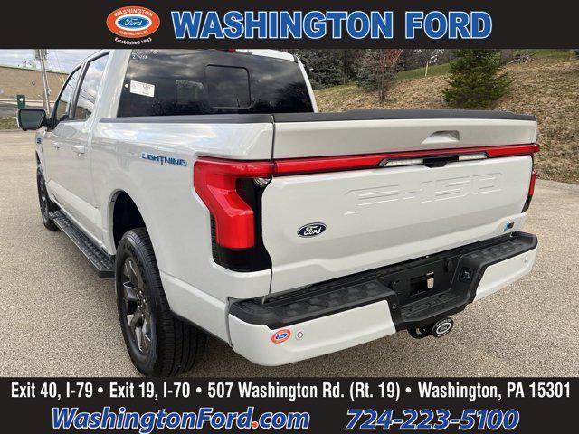 new 2024 Ford F-150 Lightning car, priced at $74,590