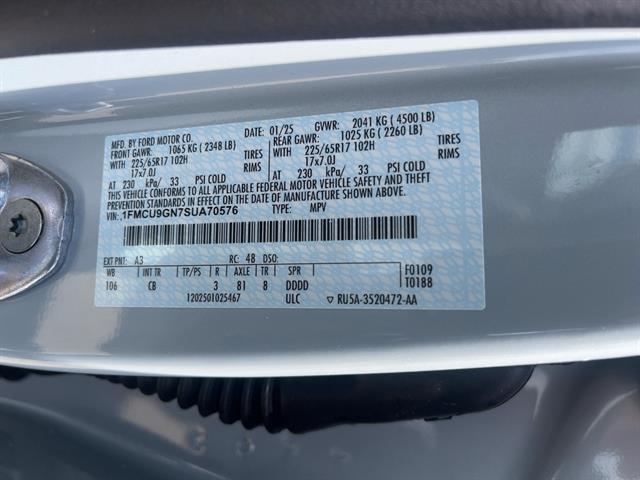 new 2025 Ford Escape car, priced at $33,040