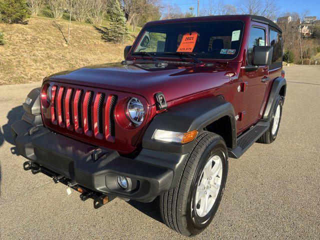 used 2021 Jeep Wrangler car, priced at $29,975