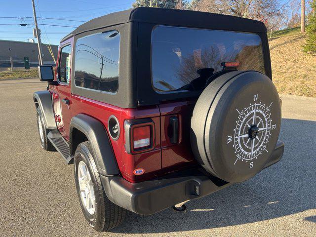 used 2021 Jeep Wrangler car, priced at $29,975