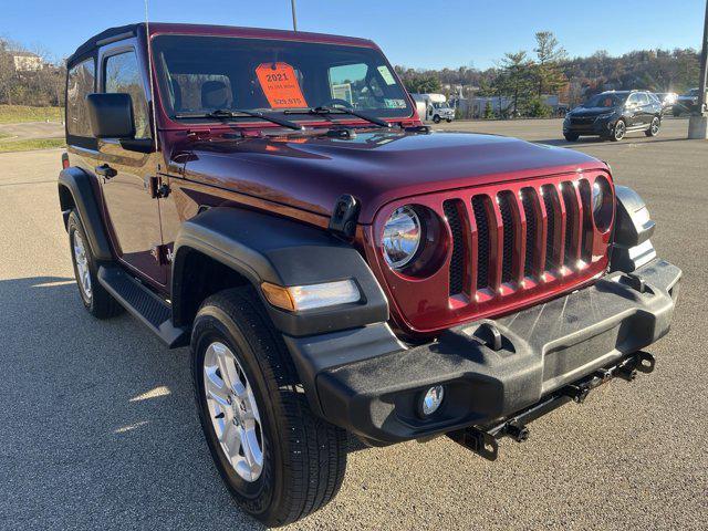 used 2021 Jeep Wrangler car, priced at $29,975