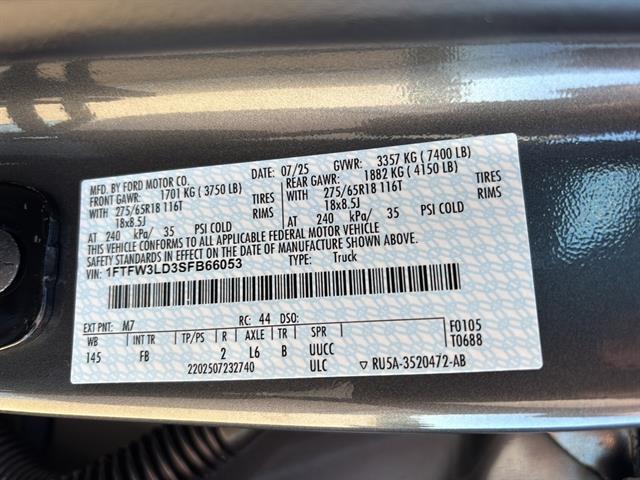 new 2025 Ford F-150 car, priced at $62,810