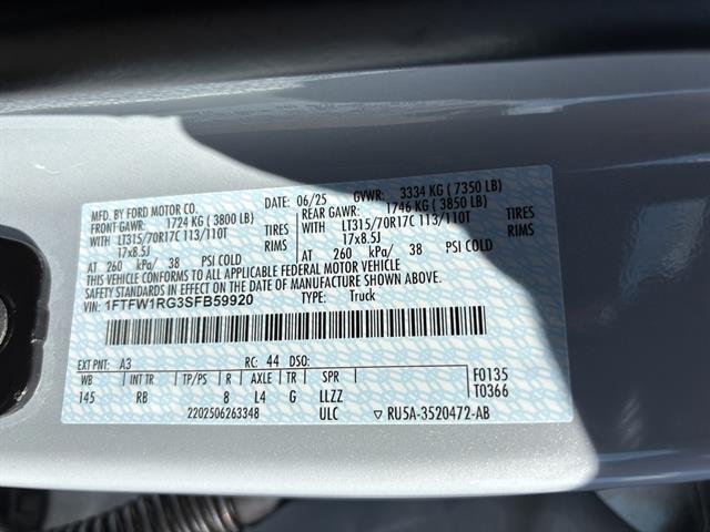 new 2025 Ford F-150 car, priced at $81,820