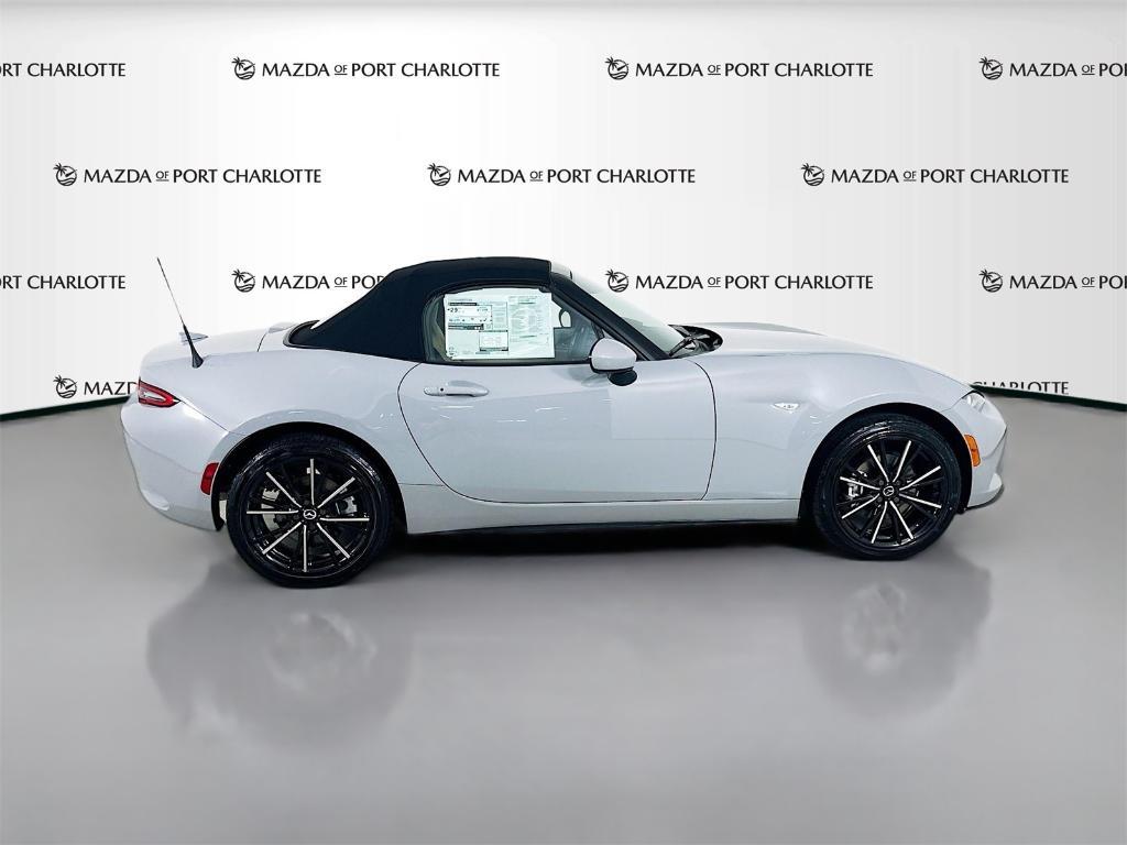 new 2025 Mazda MX-5 Miata car, priced at $37,010