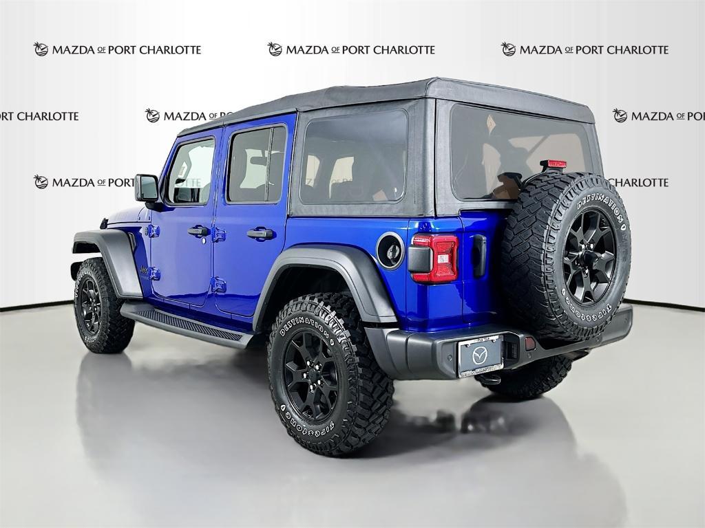 used 2020 Jeep Wrangler Unlimited car, priced at $30,261