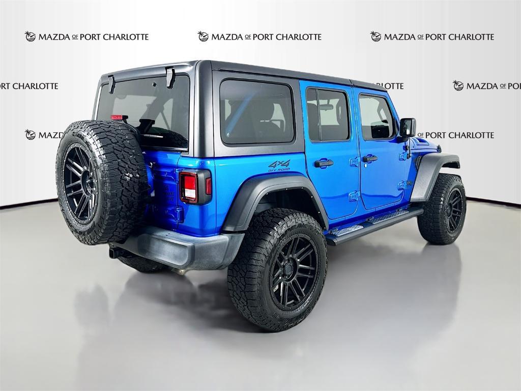 used 2022 Jeep Wrangler Unlimited car, priced at $30,392