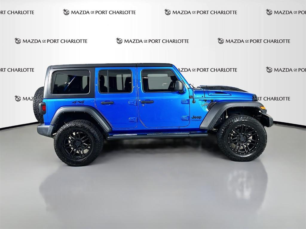 used 2022 Jeep Wrangler Unlimited car, priced at $30,392