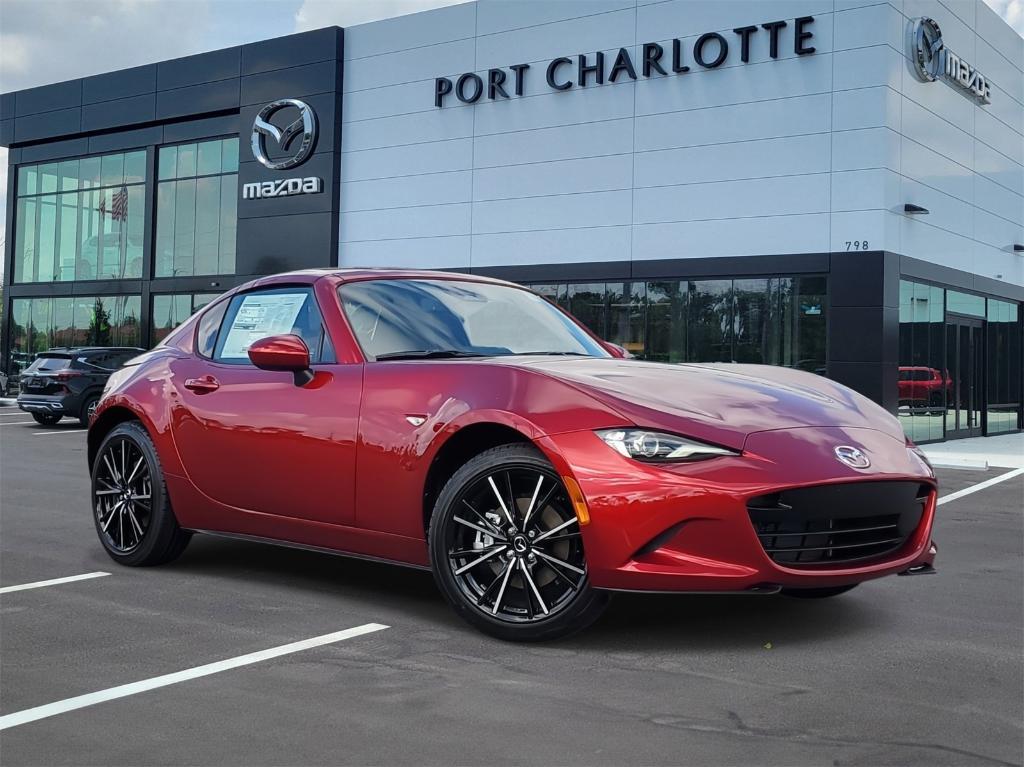 new 2024 Mazda MX-5 Miata RF car, priced at $38,752