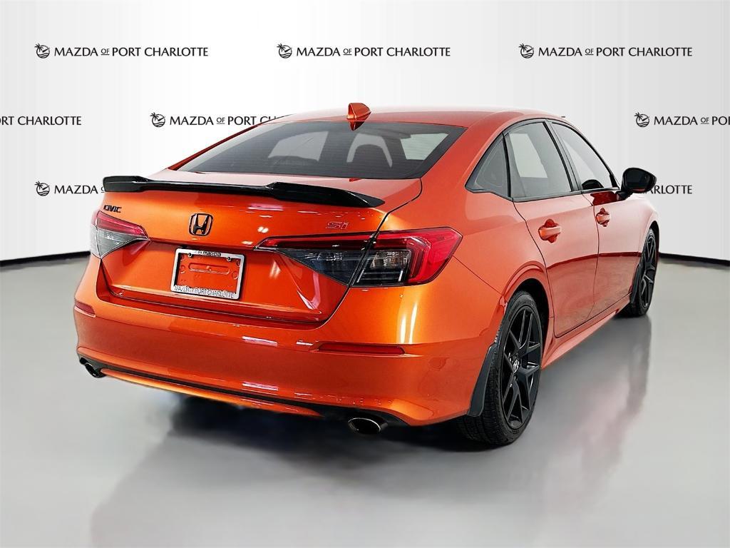 used 2022 Honda Civic Si car, priced at $23,144
