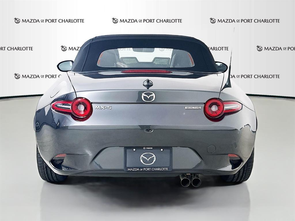 new 2025 Mazda MX-5 Miata car, priced at $36,815