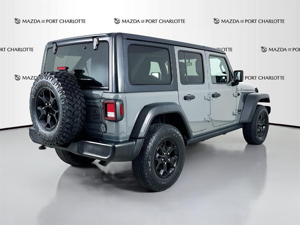 used 2021 Jeep Wrangler Unlimited car, priced at $30,999