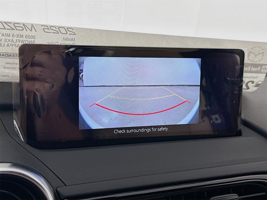 new 2025 Mazda MX-5 Miata RF car, priced at $41,235