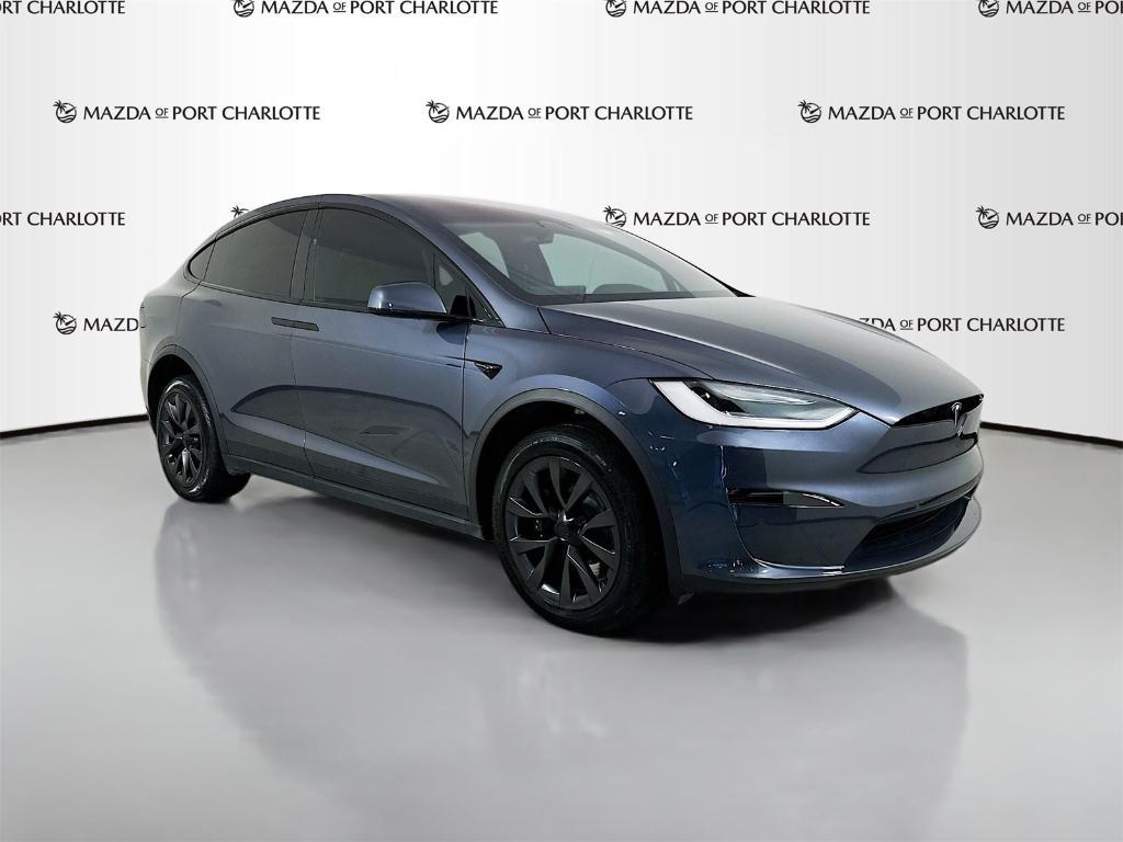 used 2023 Tesla Model X car, priced at $55,419
