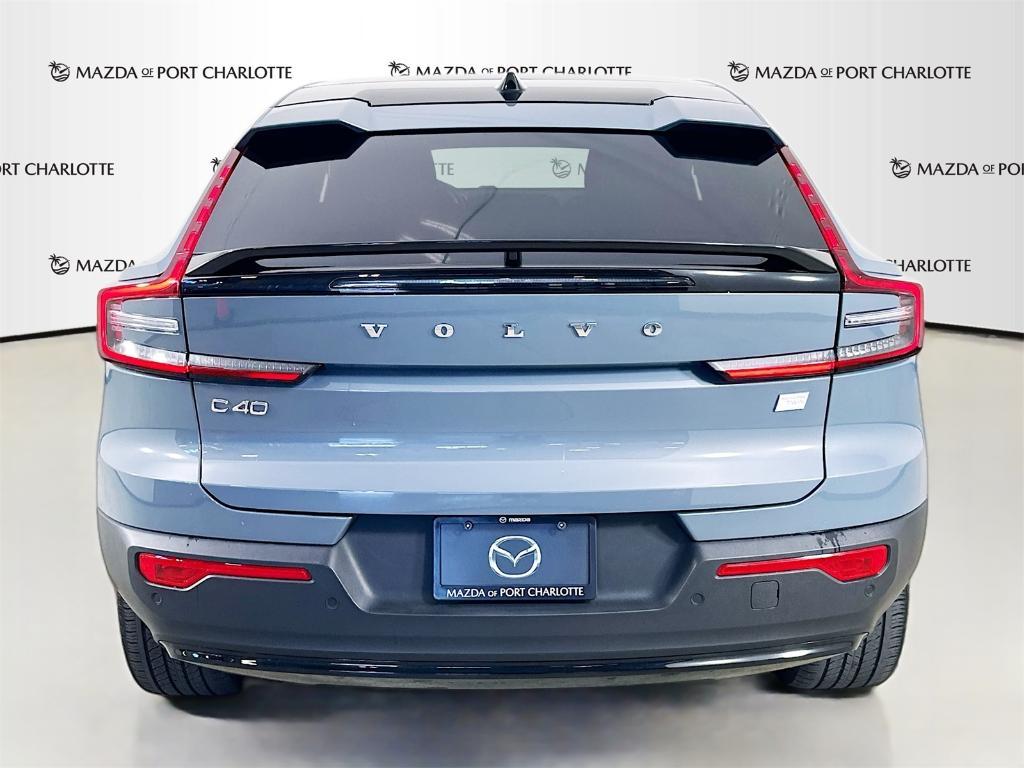 used 2023 Volvo C40 Recharge Pure Electric car, priced at $28,348