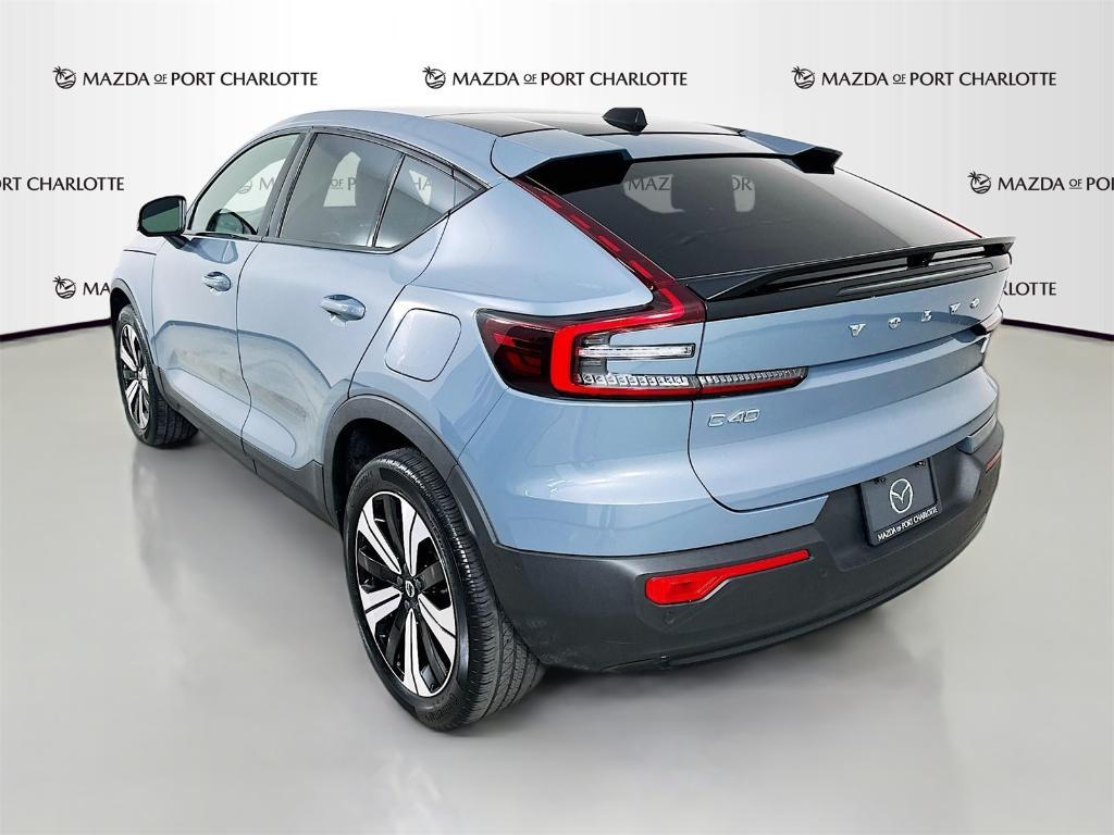 used 2023 Volvo C40 Recharge Pure Electric car, priced at $28,348