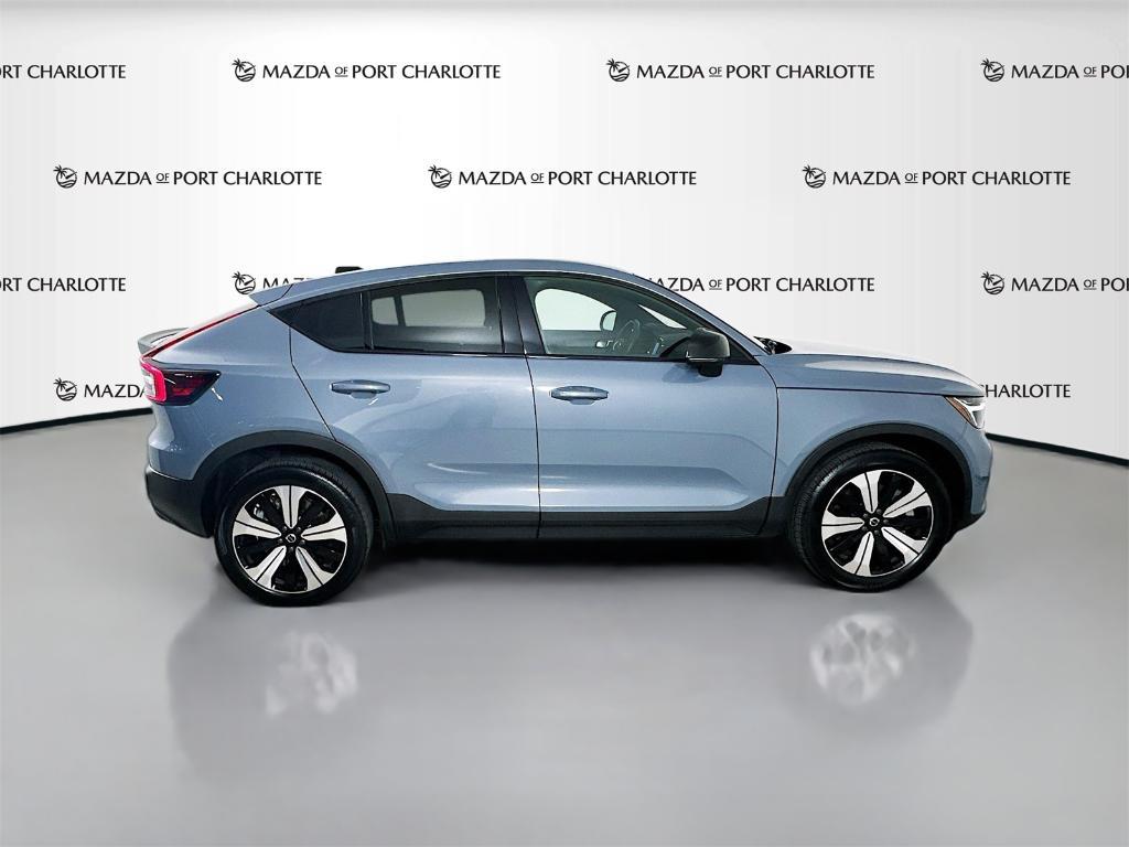 used 2023 Volvo C40 Recharge Pure Electric car, priced at $28,348