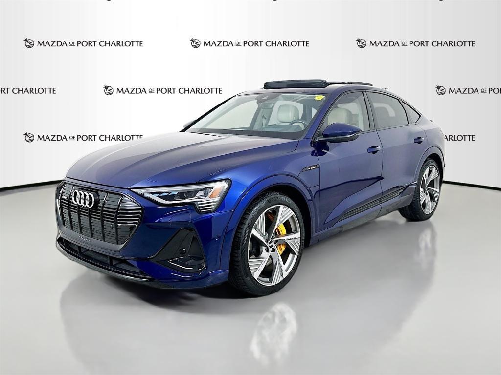 used 2022 Audi e-tron car, priced at $43,499