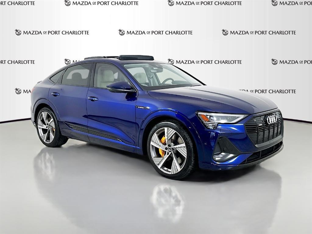 used 2022 Audi e-tron car, priced at $43,499